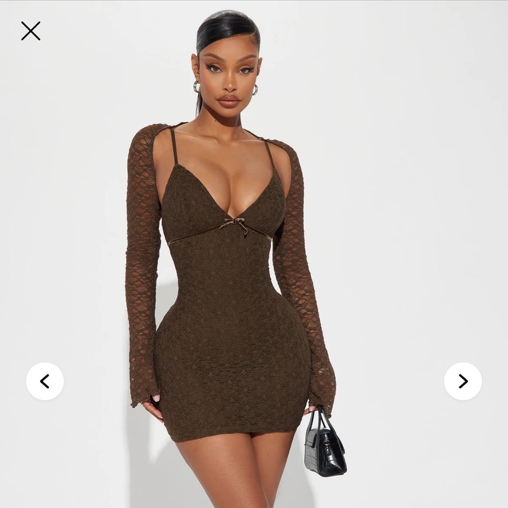 Fashion Nova Black Off the Shoulder Bodycon Dress with Bell Sleeves